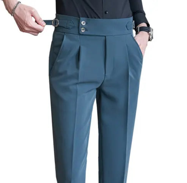 Pantalones ajustados de moda para hombre