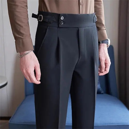Pantalones ajustados de moda para hombre