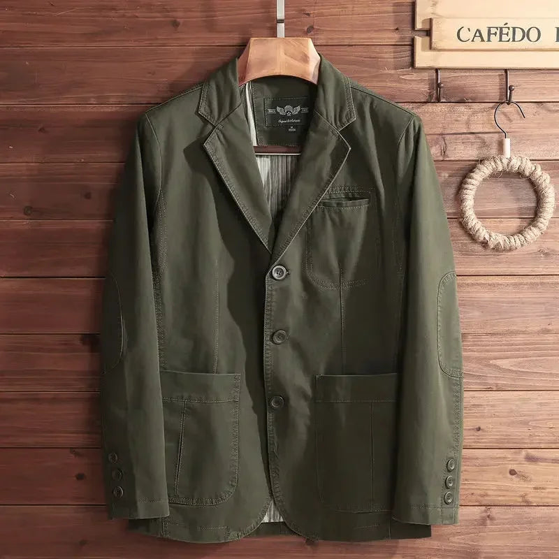 Chaqueta europea estilo italiano para hombre.
