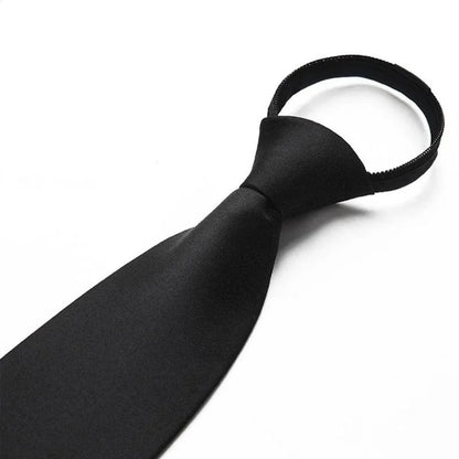 Corbata negra para hombre o mujer