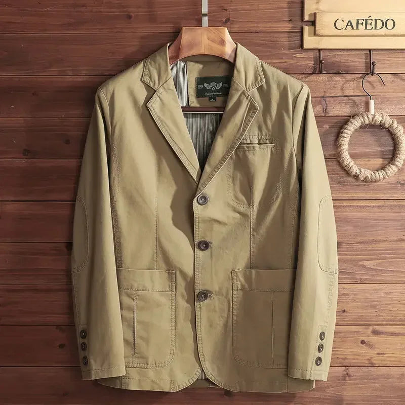 Chaqueta europea estilo italiano para hombre.